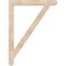 Ekena Millwork Traditional Craftsman Smooth Bracket, Douglas Fir, 3 1/2"W x 34"D x 46"H BKT04X34X46TRA04SDF - alternate 3